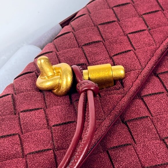 Verano Hill Riyadh Clutch Bag – Burgundy - Picture 4 of 5